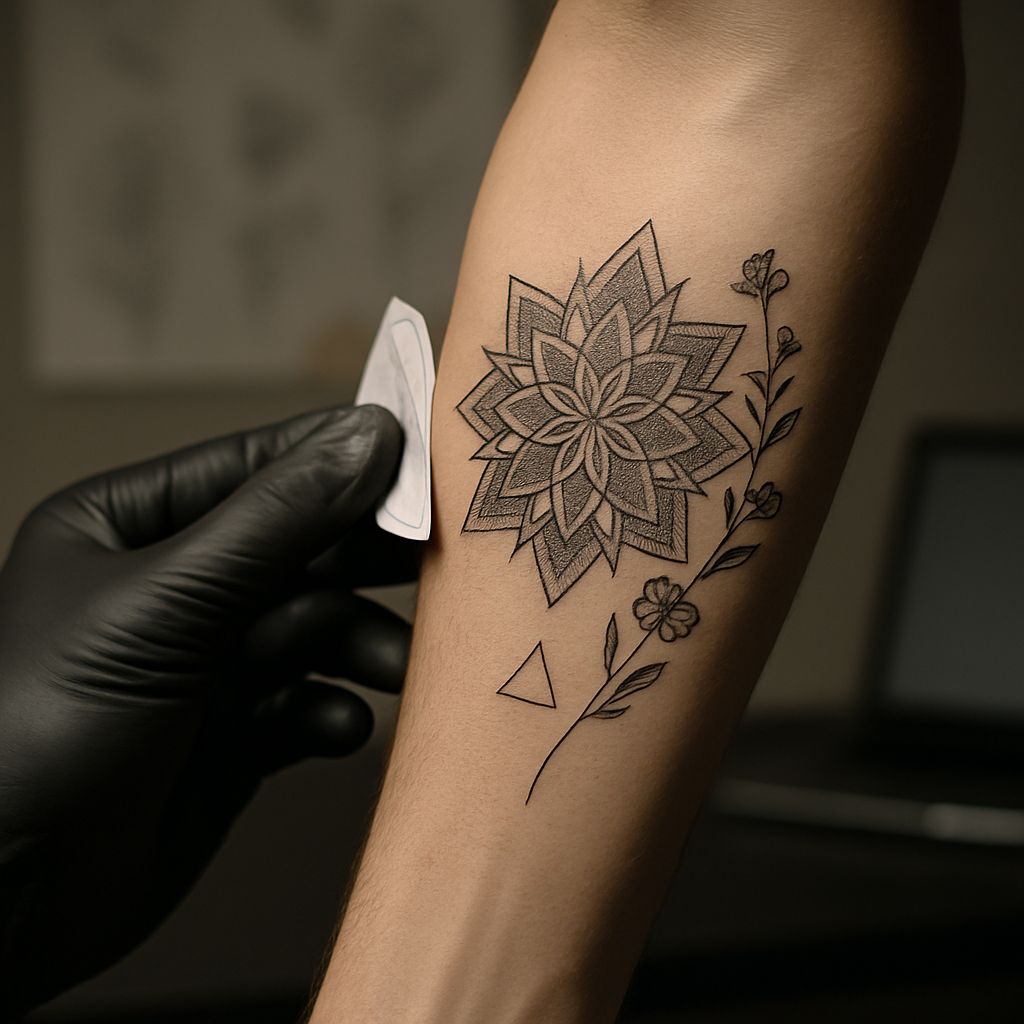 Geometrische Muster Tattoos: Inspiration aus der fact-tattoo Welt